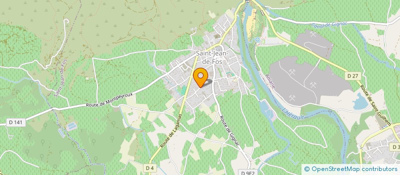 localisation de l'entreprise MONSIEUR FRANCK ENJALRIC  SAINT-JEAN-DE-FOS