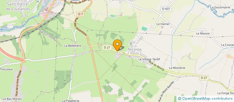 localisation de l'entreprise MONSIEUR FRANCK ENOUF  SAINT-SAUVEUR-VILLAGES