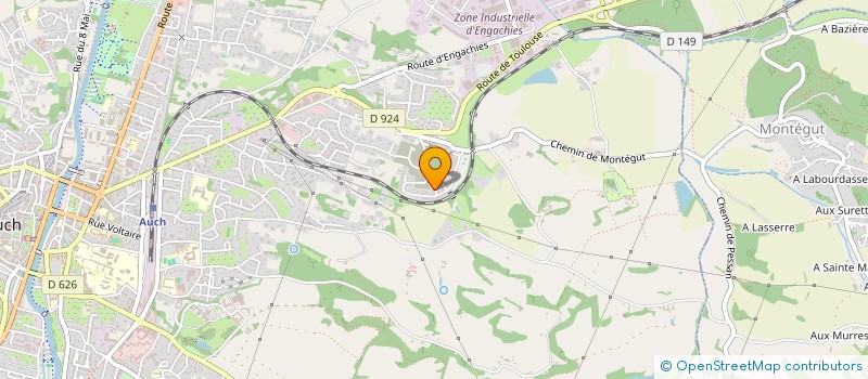 localisation de l'entreprise MONSIEUR FRANCK ESCAVABAJA  AUCH