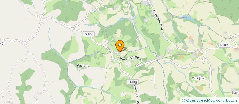 localisation de l'entreprise MONSIEUR FRANCK ETELBERT  BAX