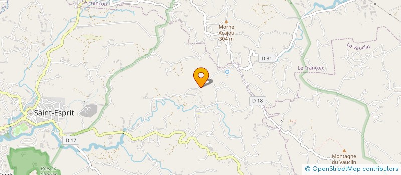 localisation de l'entreprise MONSIEUR FRANCK FAGOUR  SAINT-ESPRIT