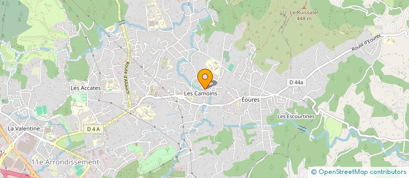 localisation de l'entreprise MONSIEUR FRANCK FALCOZ  MARSEILLE