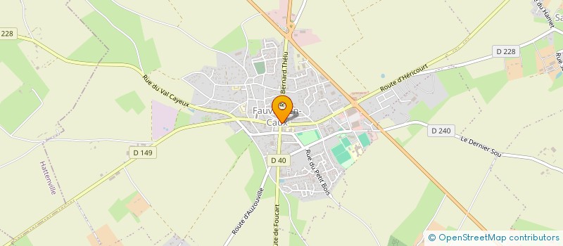 localisation de l'entreprise MONSIEUR FRANCK FANET  TERRES-DE-CAUX