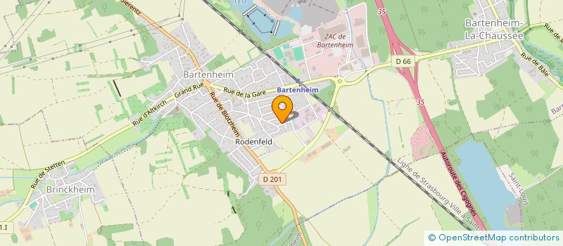 localisation de l'entreprise MONSIEUR FRANCK FARCY  BARTENHEIM