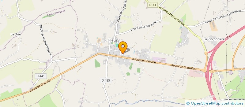 localisation de l'entreprise MONSIEUR FRANCK FAROLDI  FLEURY