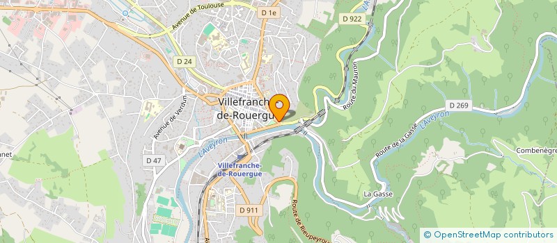 localisation de l'entreprise MONSIEUR FRANCK FASILLEAU à LA ROUQUETTE