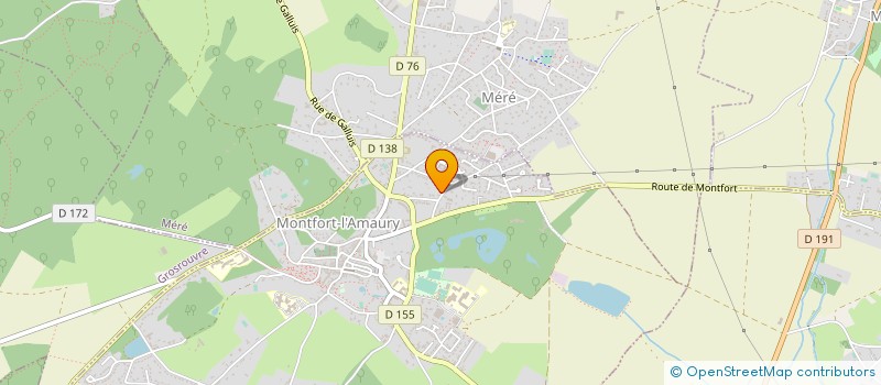 localisation de l'entreprise MONSIEUR FRANCK FAUVIN  MONTFORT-L'AMAURY