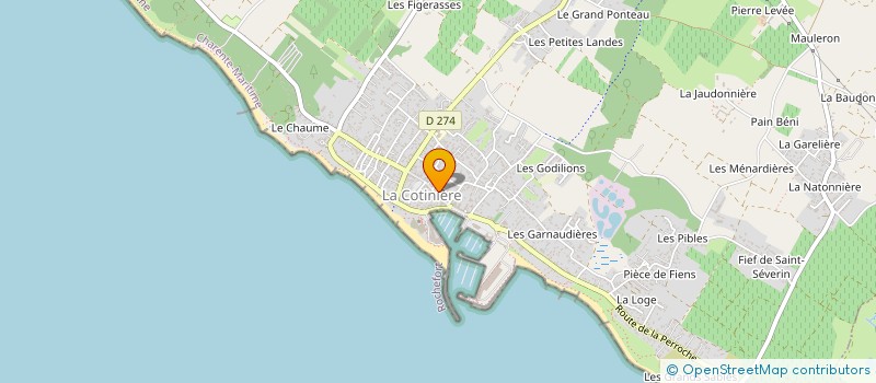 localisation de l'entreprise MONSIEUR FRANCK FAVRE à SAINT PIERRE D'OLERON