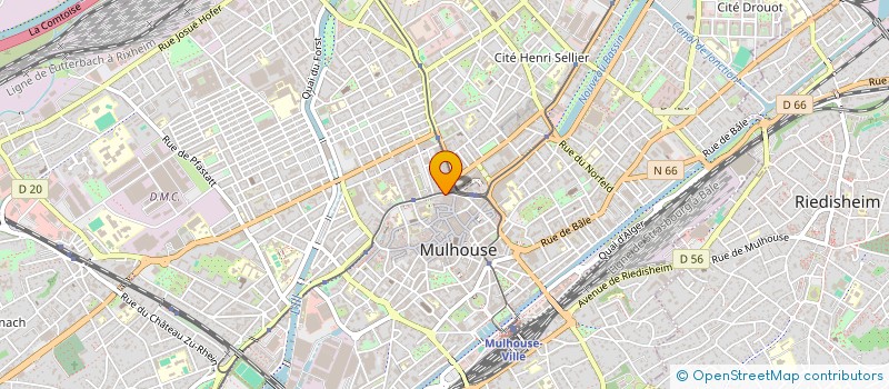 localisation de l'entreprise MONSIEUR FRANCK FEISTL à MULHOUSE