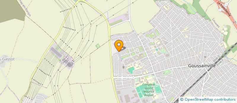 localisation de l'entreprise MONSIEUR FRANCK FELIME  GOUSSAINVILLE