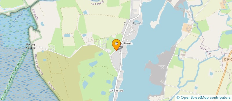 localisation de l'entreprise MONSIEUR FRANCK FERMENT à LE CROTOY