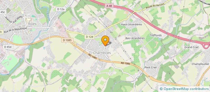 localisation de l'entreprise MONSIEUR FRANCK FERRAND à CHARNECLES