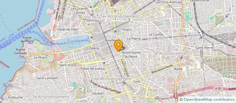 localisation de l'entreprise MONSIEUR FRANCK FERRE à MARSEILLE