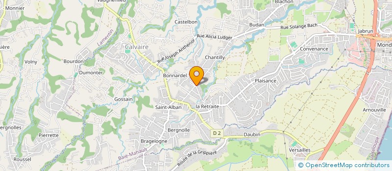 localisation de l'entreprise MONSIEUR FRANCK FERRIER  BAIE-MAHAULT