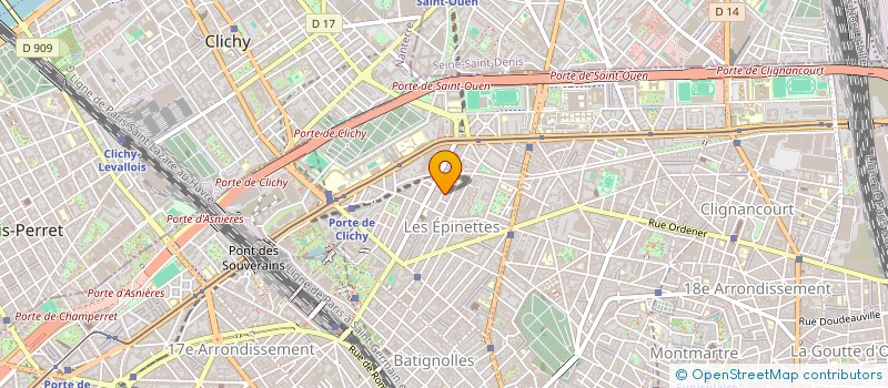 localisation de l'entreprise MONSIEUR FRANCK FEUILLAT  PARIS