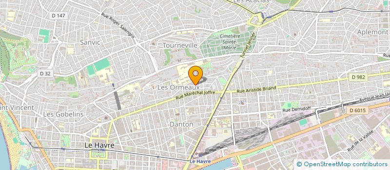 localisation de l'entreprise MONSIEUR FRANCK FEYSSAGUET à LE HAVRE