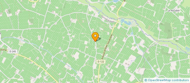 localisation de l'entreprise MONSIEUR FRANCK FEYTIT  SAINT-EMILION