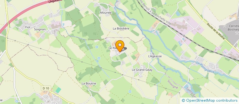 localisation de l'entreprise MONSIEUR FRANCK FILLON à SOUVIGNE