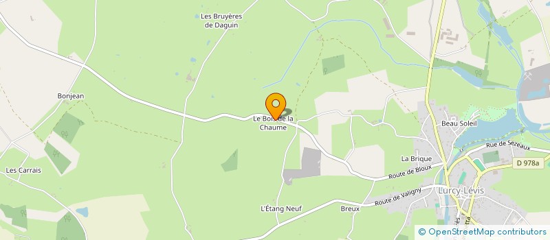 localisation de l'entreprise MONSIEUR FRANCK FLOUZAT à LURCY-LEVIS