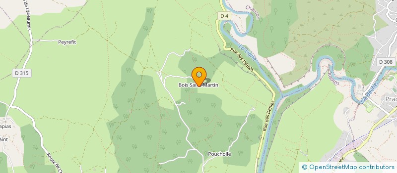 localisation de l'entreprise MONSIEUR FRANCK FLUTEAU  LABEAUME