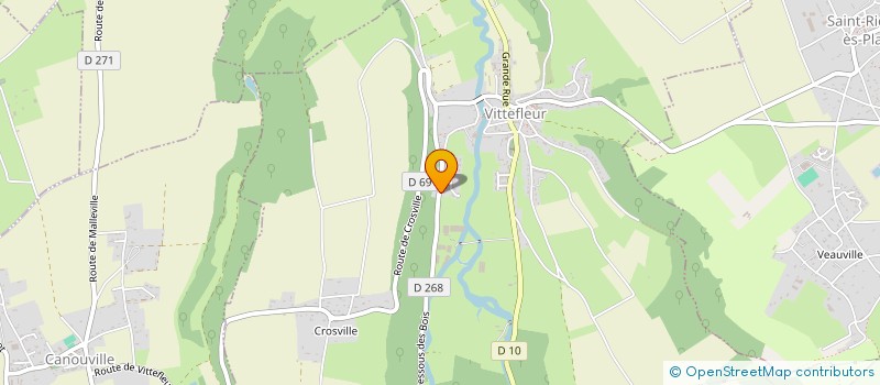 localisation de l'entreprise MONSIEUR FRANCK FOIRET  VITTEFLEUR