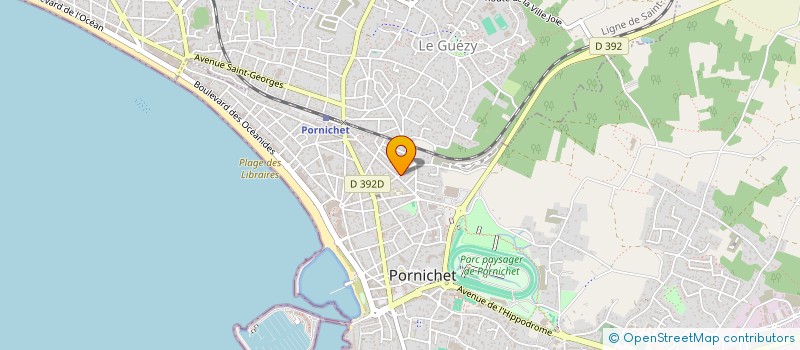 localisation de l'entreprise MONSIEUR FRANCK FONTAGNEU à PORNICHET