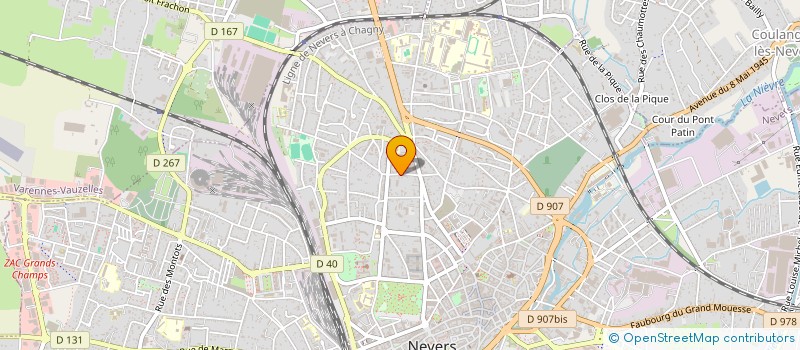 localisation de l'entreprise MONSIEUR FRANCK FONTANELLA à NEVERS