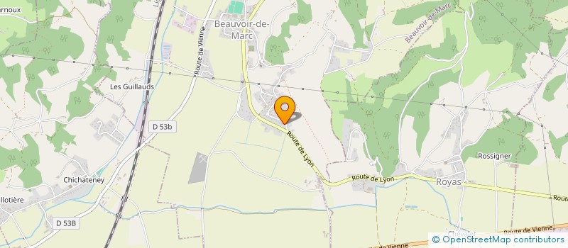 localisation de l'entreprise MONSIEUR FRANCK FORNELLI-DELLACA  BEAUVOIR-DE-MARC