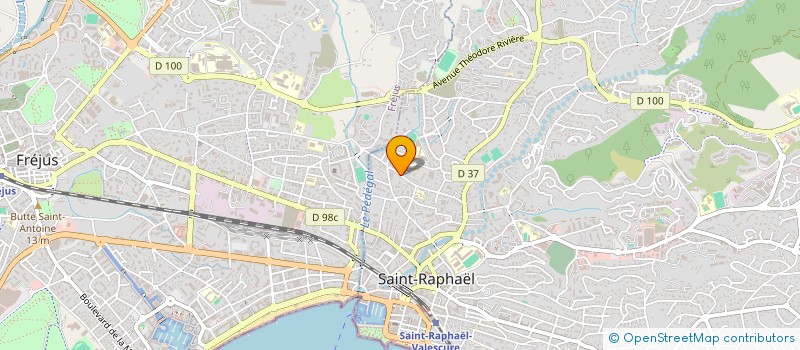 localisation de l'entreprise MONSIEUR FRANCK FORROLL  SAINT-RAPHAEL