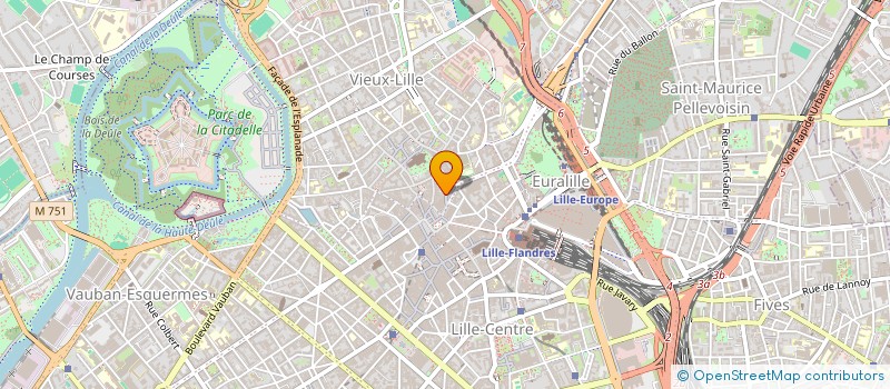 localisation de l'entreprise MONSIEUR FRANCK FORTET  LILLE