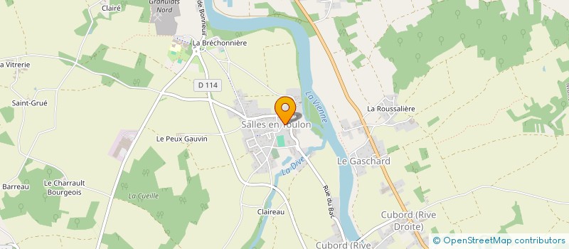localisation de l'entreprise MONSIEUR FRANCK FORVEILLE à VALDIVIENNE