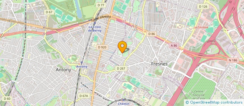 localisation de l'entreprise MONSIEUR FRANCK FOUCAT  FRESNES