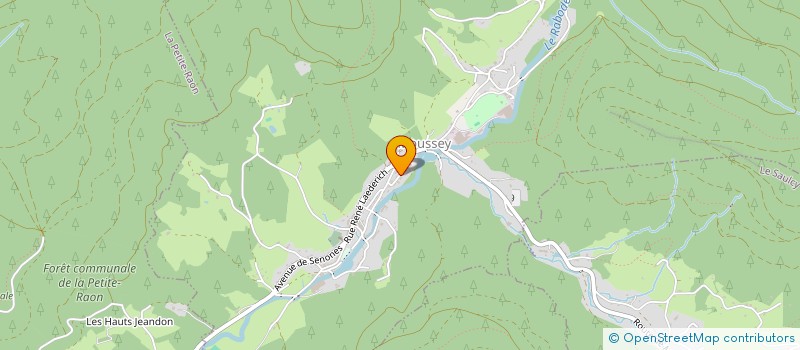 localisation de l'entreprise MONSIEUR FRANCK FOURNET  MOUSSEY