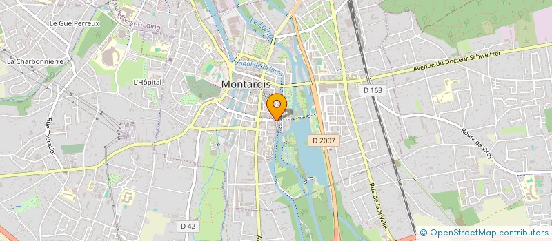 localisation de l'entreprise MONSIEUR FRANCK FOURNIER à MONTARGIS