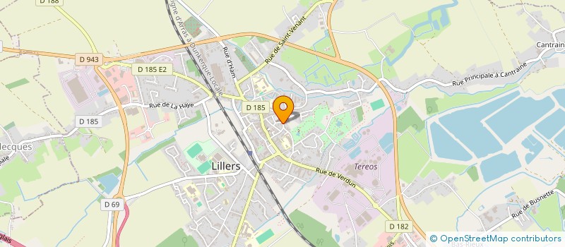 localisation de l'entreprise MONSIEUR FRANCK FRAMERY  LILLERS