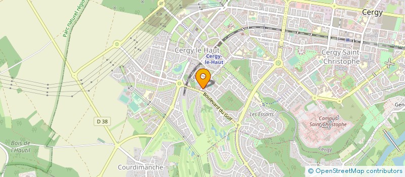 localisation de l'entreprise MONSIEUR FRANCK FRANCOISE  COURDIMANCHE