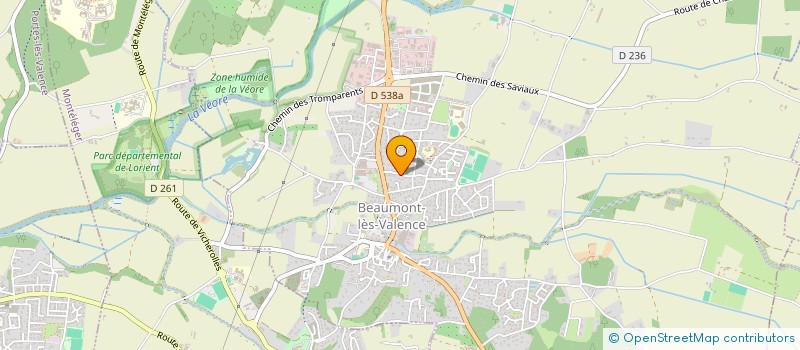 localisation de l'entreprise MONSIEUR FRANCK FRATTARUOLO  BEAUMONT-LES-VALENCE