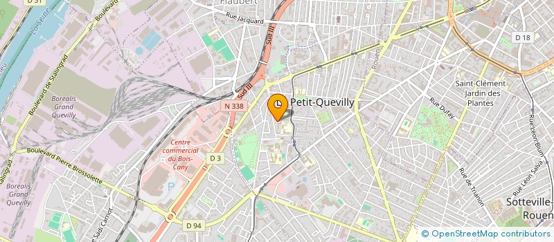 localisation de l'entreprise MONSIEUR FRANCK FREMION à LE PETIT-QUEVILLY