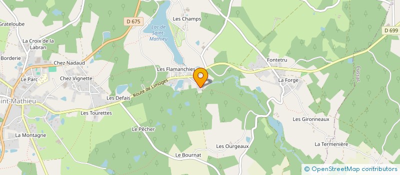 localisation de l'entreprise MONSIEUR FRANCK FREMONT  SAINT-MATHIEU