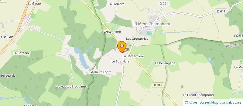 localisation de l'entreprise MONSIEUR FRANCK FRIGAULT à LONGNY LES VILLAGES