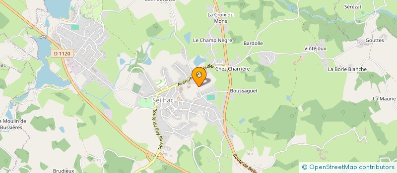 localisation de l'entreprise MONSIEUR FRANCK FROUARD  SEILHAC