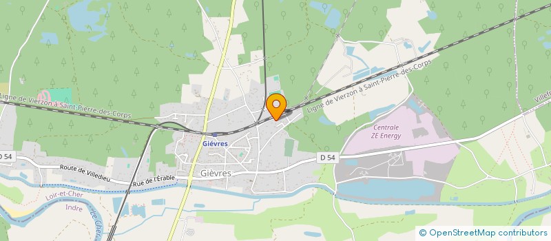 localisation de l'entreprise MONSIEUR FRANCK FURCY  GIEVRES