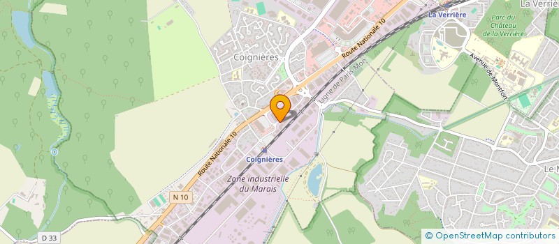 localisation de l'entreprise MONSIEUR FRANCK GABORIT  COIGNIERES