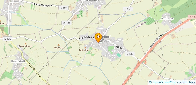 localisation de l'entreprise MONSIEUR FRANCK GACKEL  BATZENDORF