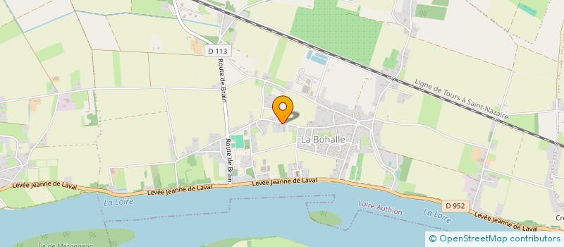 localisation de l'entreprise MONSIEUR FRANCK GAGNEUX à LOIRE-AUTHION