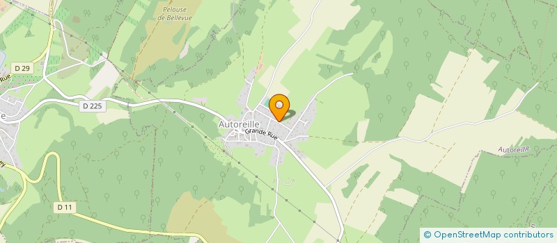 localisation de l'entreprise MONSIEUR FRANCK GAGNOR  AUTOREILLE