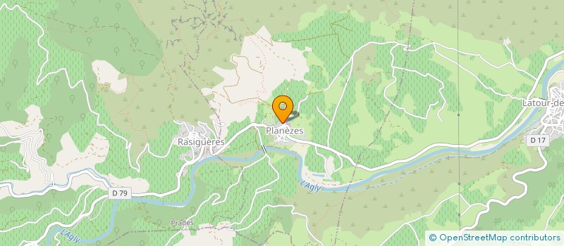 localisation de l'entreprise MONSIEUR FRANCK GALANGAU  PLANEZES