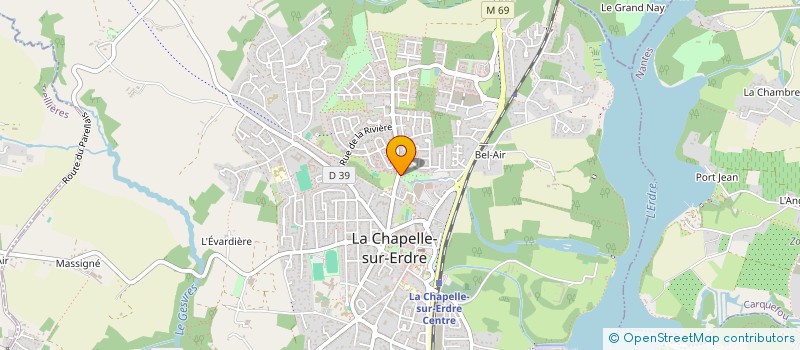 localisation de l'entreprise MONSIEUR FRANCK GALANT  SUCE-SUR-ERDRE