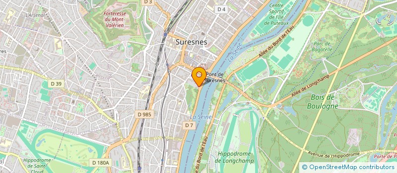 localisation de l'entreprise MONSIEUR FRANCK GALIEGUE à SURESNES