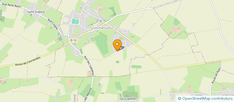 localisation de l'entreprise MONSIEUR FRANCK GALLEGO  SOMMERVIEU